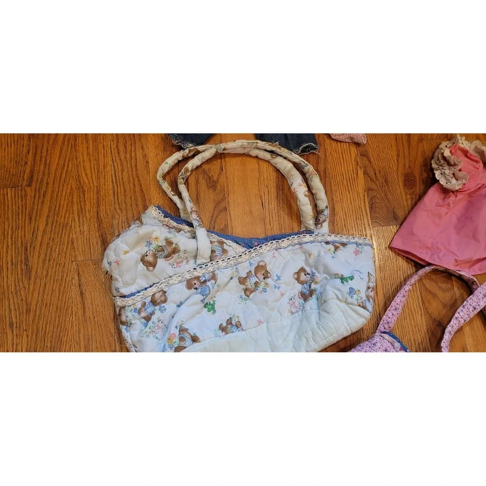 Large Bulk Lot Vintage Mixed Doll Clothes‎ with 20